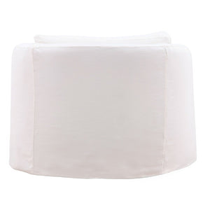 Karina Living Violeta Sofa Chair Slipcover - Durable Cotton-Linen Blend for Effortless Style & Ultimate Protection White DOV45007-SL-WHIT