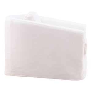 Karina Living Violeta Sofa Chair Slipcover - Durable Cotton-Linen Blend for Effortless Style & Ultimate Protection White DOV45007-SL-WHIT