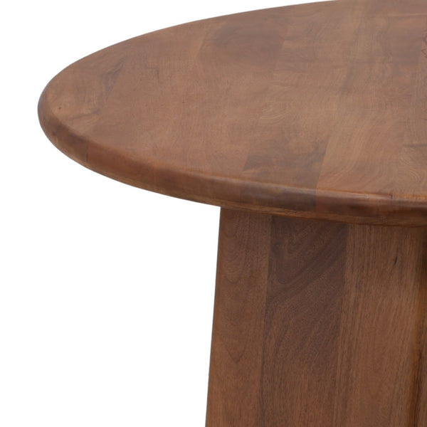 Karina Living Winsor Coffee Table – Solid Mango Wood with Warm Brown Finish for Stylish Living Room Centerpiece DOV46006-BRWN
