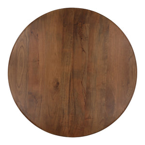 Karina Living Winsor Coffee Table – Solid Mango Wood with Warm Brown Finish for Stylish Living Room Centerpiece DOV46006-BRWN