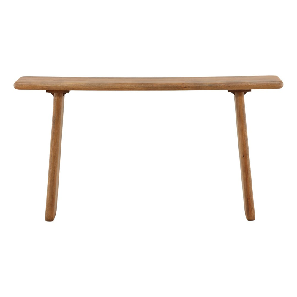 Karina Living Winsor Console Table in Rich Brown Mango Wood - Stylish Storage & Display for Modern Living Spaces DOV46008-BRWN
