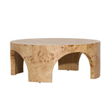 Dovetail,Coffee Tables,,Natural Burl,Maple Burl Wood Veneer and Select Hardwood,Freight,Light Brown,,Wood,Wood,Wood,,REGULAR 20,$2500 - $3000 Paulette Coffee Table DOV5485-BURL Dovetail Dovetail