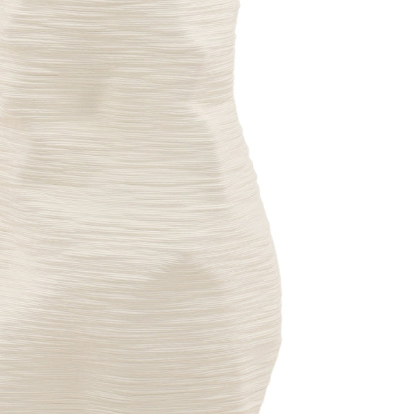 Karina Living Corvin Vase Ivory Large - Elegant 3D-Printed Porcelain Accent for Modern Home Décor & Styling DOV59001-IVRY-LG