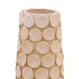 Karina Living Calypso Vase in Cream - Elegant Porcelain Decor for Modern Interiors and Artful Arrangements Large DOV59011-CREM-LG