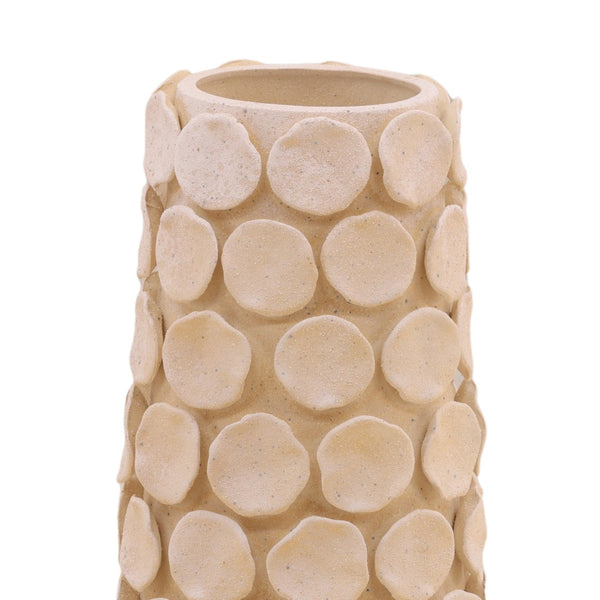 Karina Living Calypso Vase in Cream - Elegant Porcelain Decor for Modern Interiors and Artful Arrangements Large DOV59011-CREM-LG