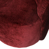 Dovetail Courtney Sofa Chenille Fabric - Bergen Plum