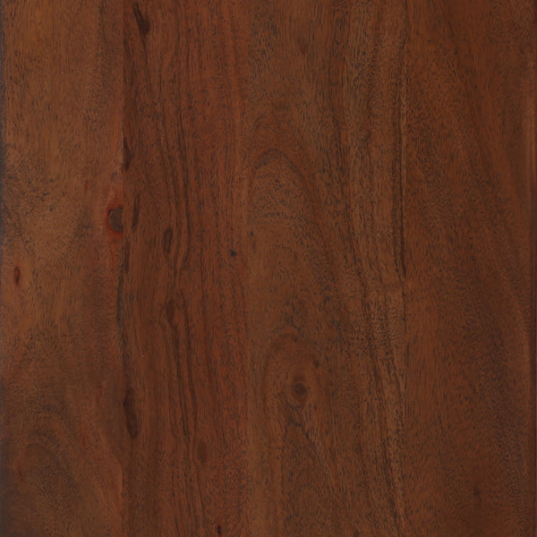 Dovetail Silvie Bookcase Walnut Medium Brown Acacia Wood DOV61031-BRWN