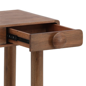 Dovetail Rosie Desk Brown Brown Acacia Wood DOV61038-BRWN