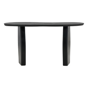 Dovetail Jenny Console Table Black Black Mango Wood DOV61053-BLCK