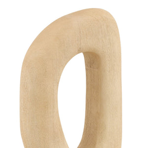 Karina Living Makara Sculpture - Handcrafted Large Mango Wood Art Piece for Stylish Home Décor & Focal Points DOV63057-NABR-LG