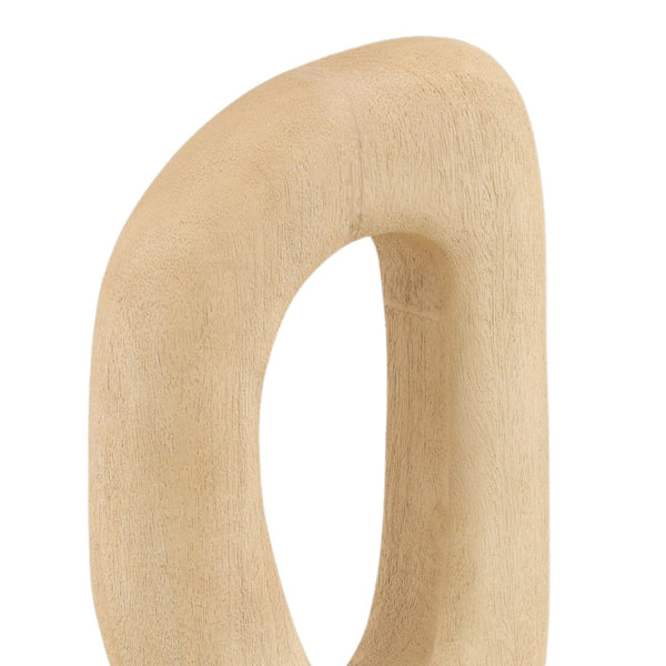 Karina Living Makara Sculpture - Handcrafted Large Mango Wood Art Piece for Stylish Home Décor & Focal Points DOV63057-NABR-LG
