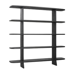 Dovetail Rolland Bookcase Select Hardwood - Black 