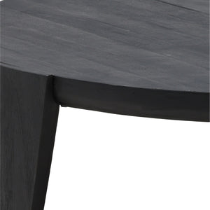 Dovetail Finnley Coffee Table Black Black Mindi Wood DOV6501-BLCK