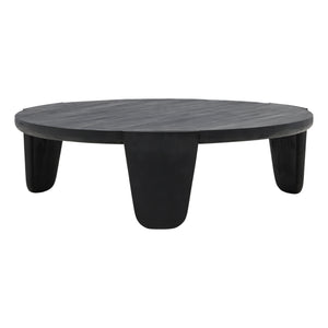 Dovetail Finnley Coffee Table Black Black Mindi Wood DOV6501-BLCK