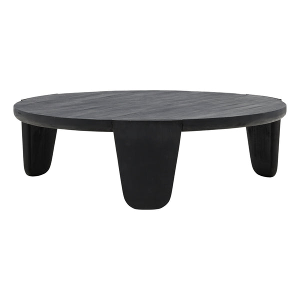 Dovetail Finnley Coffee Table Black Black Mindi Wood DOV6501-BLCK