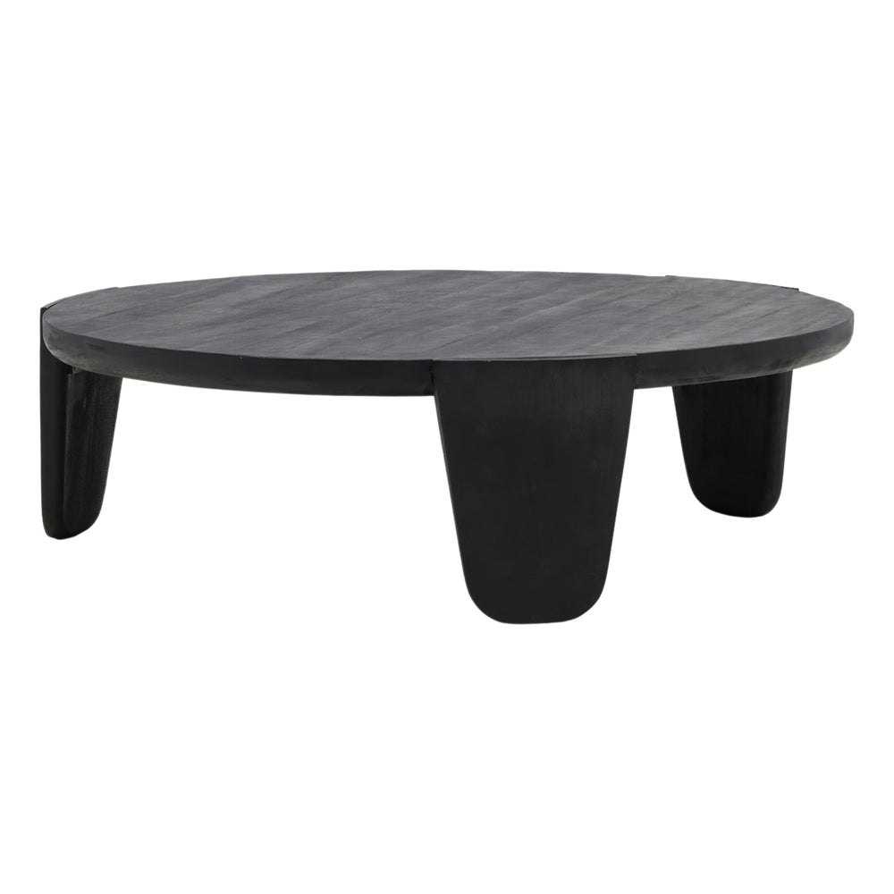 Dovetail Finnley Coffee Table Black Black Mindi Wood DOV6501-BLCK