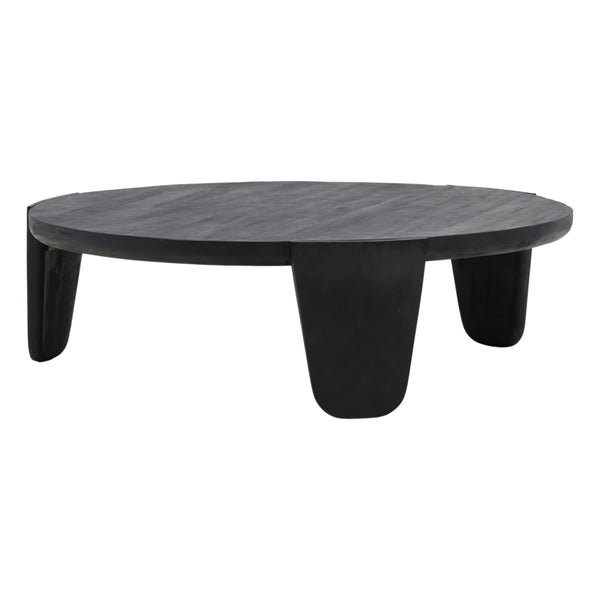 Dovetail Finnley Coffee Table Black Black Mindi Wood DOV6501-BLCK