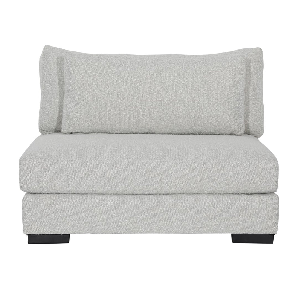 Dovetail Naiomi Modular Sectional Polyester Boucle - Taupe