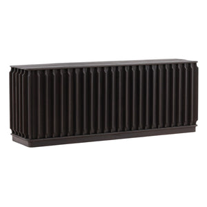 Karina Living Urias Sideboard in Dark Brown - Solid Mindi Wood, Timeless Design for Elegant Storage & Style DOV6518-DKBR