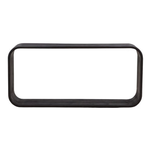 Karina Living Jaimes Console Table in Dark Brown - Elegant Solid Mindi Wood for Entryway or Living Room Decor DOV6525-DKBR