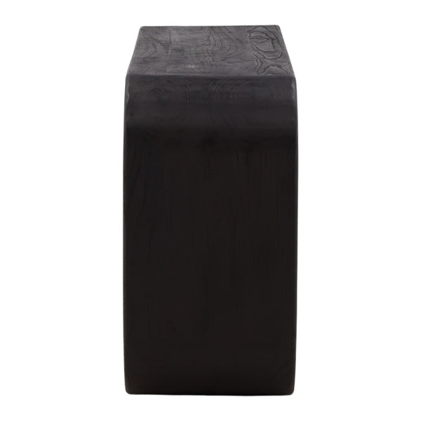 Karina Living Jaimes Console Table in Dark Brown - Elegant Solid Mindi Wood for Entryway or Living Room Decor DOV6525-DKBR