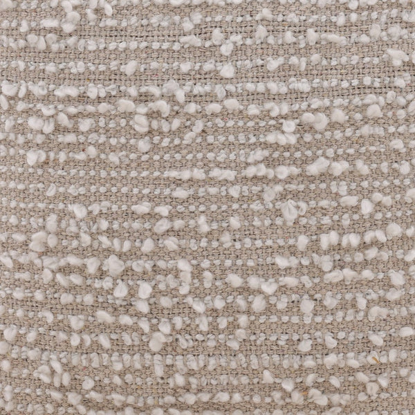 Karina Living Lesbos Pouf - Handwoven Poly Yarn Accent for Versatile Seating, Footrest, or Low Table Use DOV6724