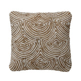 Karina Living Pillow Handwoven Wool and Jute - Natural