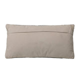 Dovetail Kenya Pillow Handwoven Wool and Cotton - Grey, Taupe and Black 