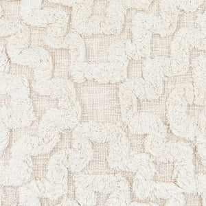 Karina Living Taraji Pillow - Handwoven Cotton Cushion for Modern Comfort & Versatile Home Décor Accents DOV6821