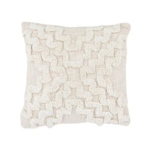 Karina Living Taraji Pillow - Handwoven Cotton Cushion for Modern Comfort & Versatile Home Décor Accents DOV6821