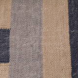 Dovetail Muriel Bench Handwoven Punja Kilim Wool and Eucalyptus Wood - Multicolor 