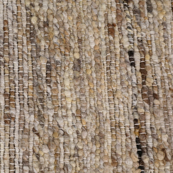 Dovetail Fidel Bench Handwoven Wool and Eucalyptus Wood - Natural 