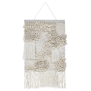 Dovetail Zeal Macrame Handmade New Zealand Wool - Ivory 