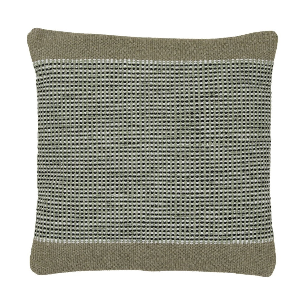 Karina Living Mael Outdoor Pillow in Olive – Stylish Handwoven Accent for Weather-Resistant Patio Comfort DOV6927-OLIV