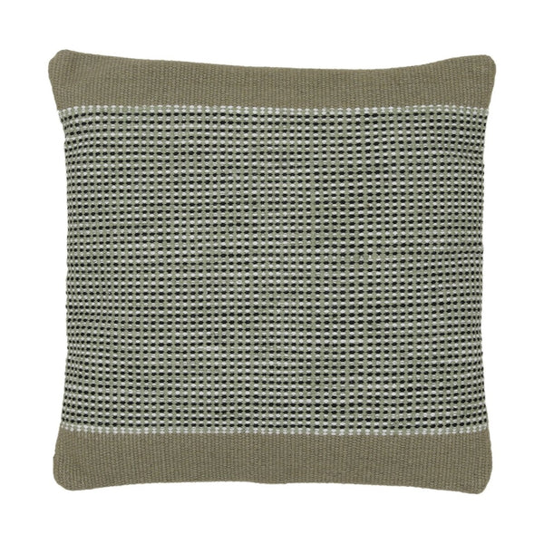 Karina Living Mael Outdoor Pillow in Olive – Stylish Handwoven Accent for Weather-Resistant Patio Comfort DOV6927-OLIV