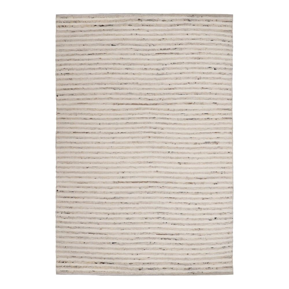 Karina Living Alarcon Beige Handwoven Wool-Blend Rug 8x10 - Elegant Softness & Durability for Any Room Decor DOV6929-BEIG-8X10