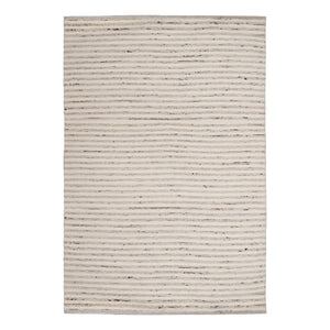 Karina Living Alarcon Beige Handwoven Wool-Blend Rug 8x10 - Elegant Softness & Durability for Any Room Decor DOV6929-BEIG-8X10