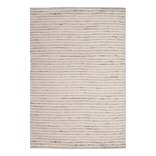Karina Living Alarcon Beige Handwoven Wool-Blend Rug 8x10 - Elegant Softness & Durability for Any Room Decor DOV6929-BEIG-8X10