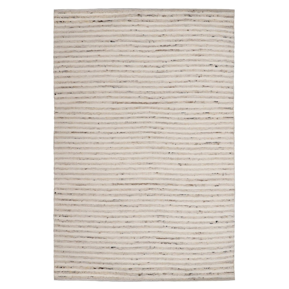 Karina Living Alarcon Rug Beige 9x12 - Handwoven Wool Blend Area Rug for Elegant Living Spaces & Versatile Décor DOV6929-BEIG-9X12