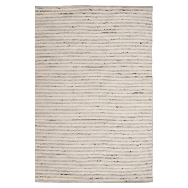 Karina Living Alarcon Rug Beige 9x12 - Handwoven Wool Blend Area Rug for Elegant Living Spaces & Versatile Décor DOV6929-BEIG-9X12
