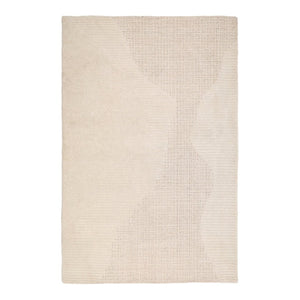 Karina Living Barthelemy Rug Ivory 6x9 - Handcrafted Wool Luxury for Living Room, Bedroom & Elegant Spaces DOV6931-IVRY-6X9