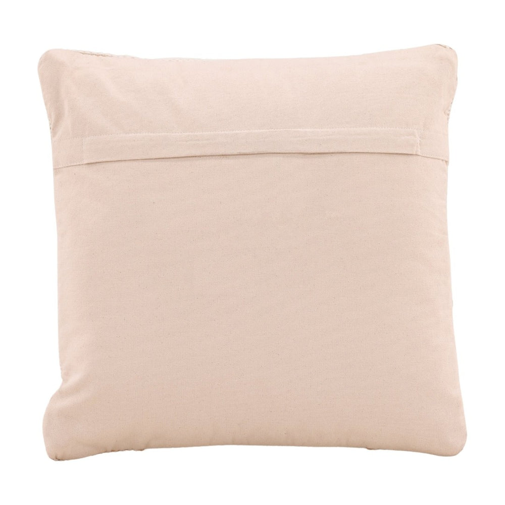 Karina Living Zafiro Pillow Natural - Handwoven Wool & Jute Accent Cushion for Cozy, Stylish Living Spaces DOV6942-NATL