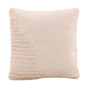 Karina Living Zephyrine Pillow Ivory - Handwoven Comfort Cushion for Stylish Home Décor & Versatile Interiors DOV6943-IVRY