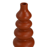 Dovetail Nightingale Vase Lightweight Concrete - Terracotta 