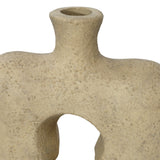 Dovetail,Vases,,Sand,Lightweight Concrete,UPS/FedEx,Beige,,Acrylic,,REGULAR 10,$0 - $250 Rosales Vase DOV70005-SAND Dovetail Dovetail