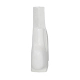 Dovetail Claudio Vase Lightweight Concrete - White 