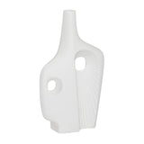 Karina Living Vase Lightweight Concrete - White