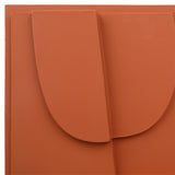 Dovetail Harlow Wall Art Set of 3 Lightweight Concrete - Terracotta