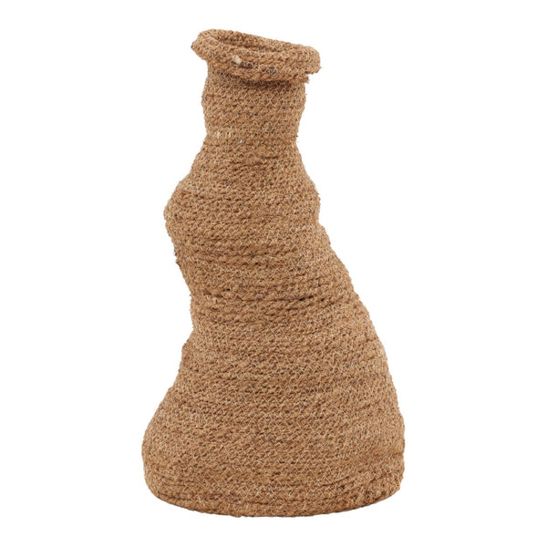 Karina Living Quest Basket - Handwoven Coconut Fiber Storage Solution for Rustic Charm in Any Home Decor DOV71024-NATL