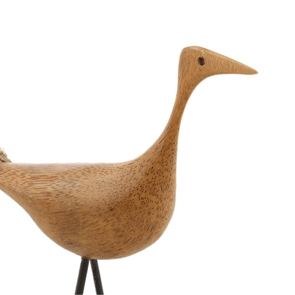 Karina Living Dianthe Sculpture Natural - Elegant Bamboo & Metal Accent Piece for Modern Home Décor Display DOV71034-NATL